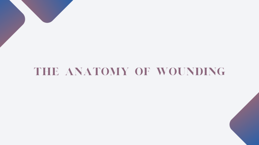 THE ANATOMY OF WOUNDING THE ANATOMY OF WOUNDING