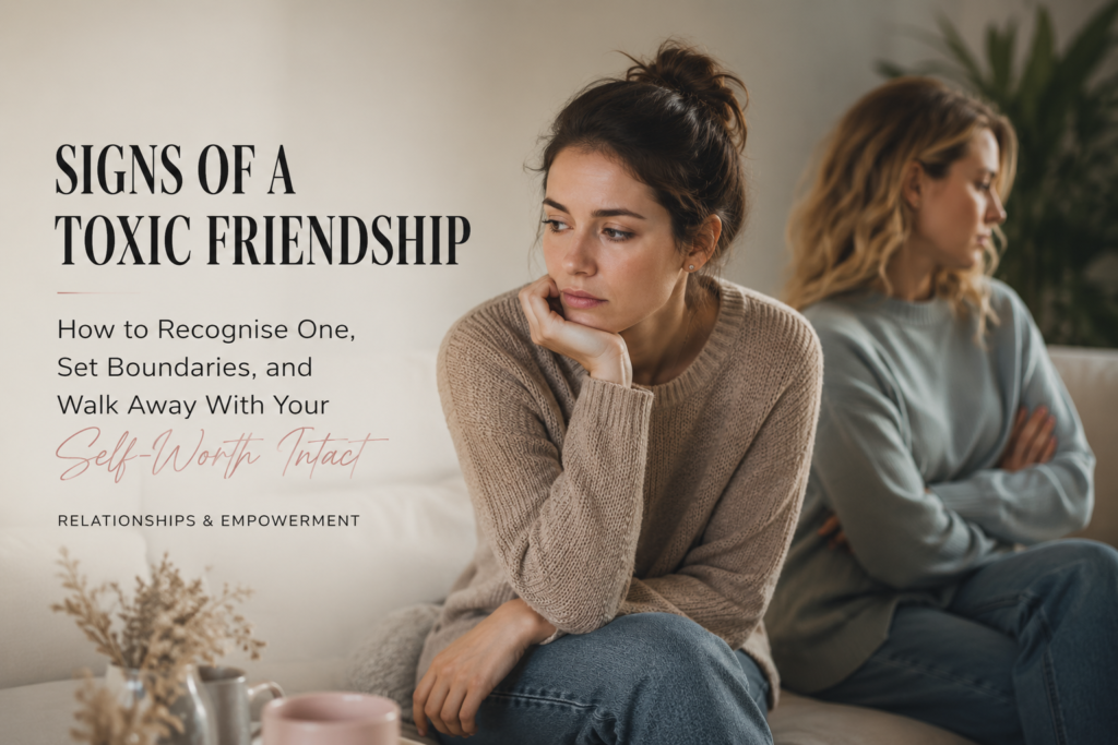 Signs of a Toxic Friendship