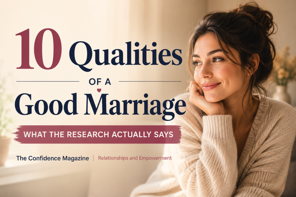 10 Qualities of a Good Marriage: What the Research Actually Says 10 Qualities of a Good Marriage