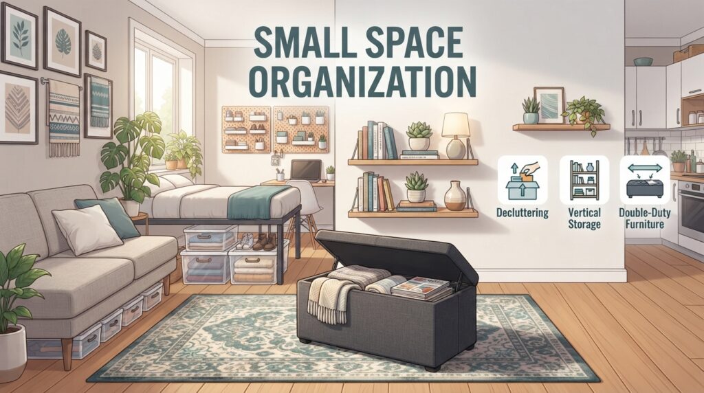 How to Organize a Small Apartment on a Budget How to Organize a Small Apartment on a Budget