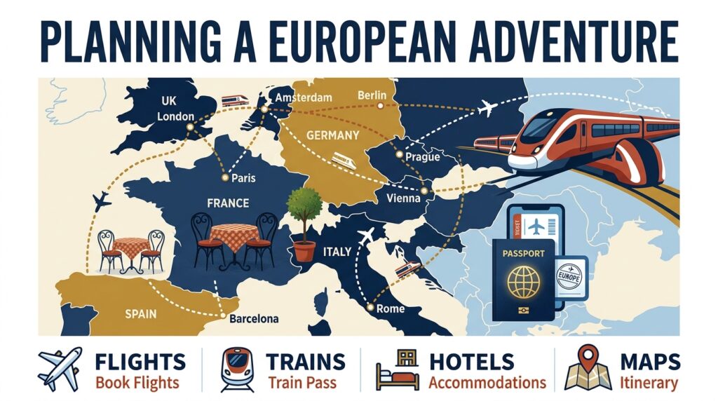 How to Plan a Multi City Trip in Europe How to Plan a Multi City Trip in Europe