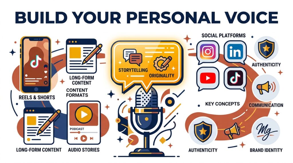 How to develop a strong personal voice on social media How to develop a strong personal voice on social media