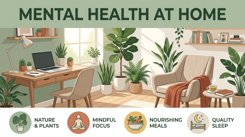 How to improve mental health naturally at home How to improve mental health naturally at home