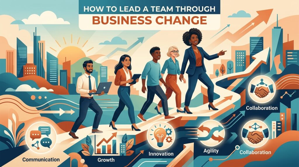 How to lead a team through business change How to lead a team through business change