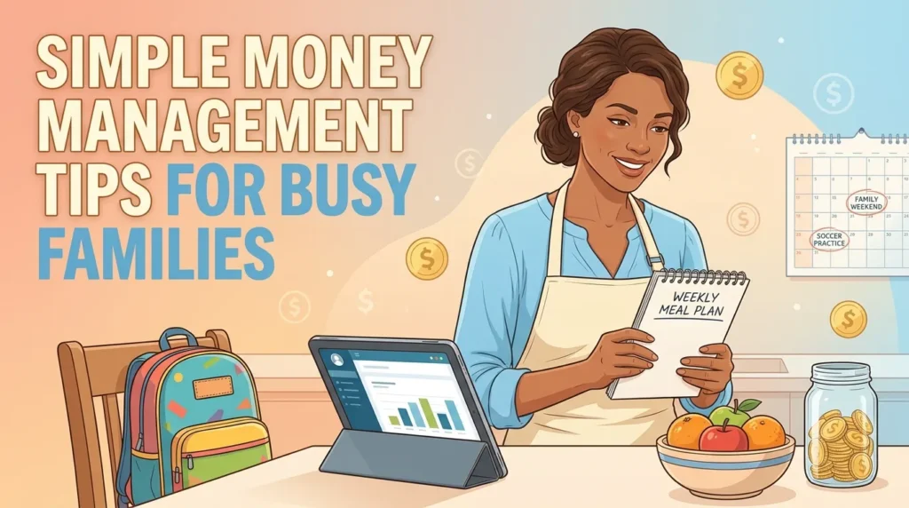 Simple Money Management Tips for Busy Families